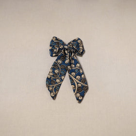 Blue - handmade women’s bow hair clip 119 - handcrafted