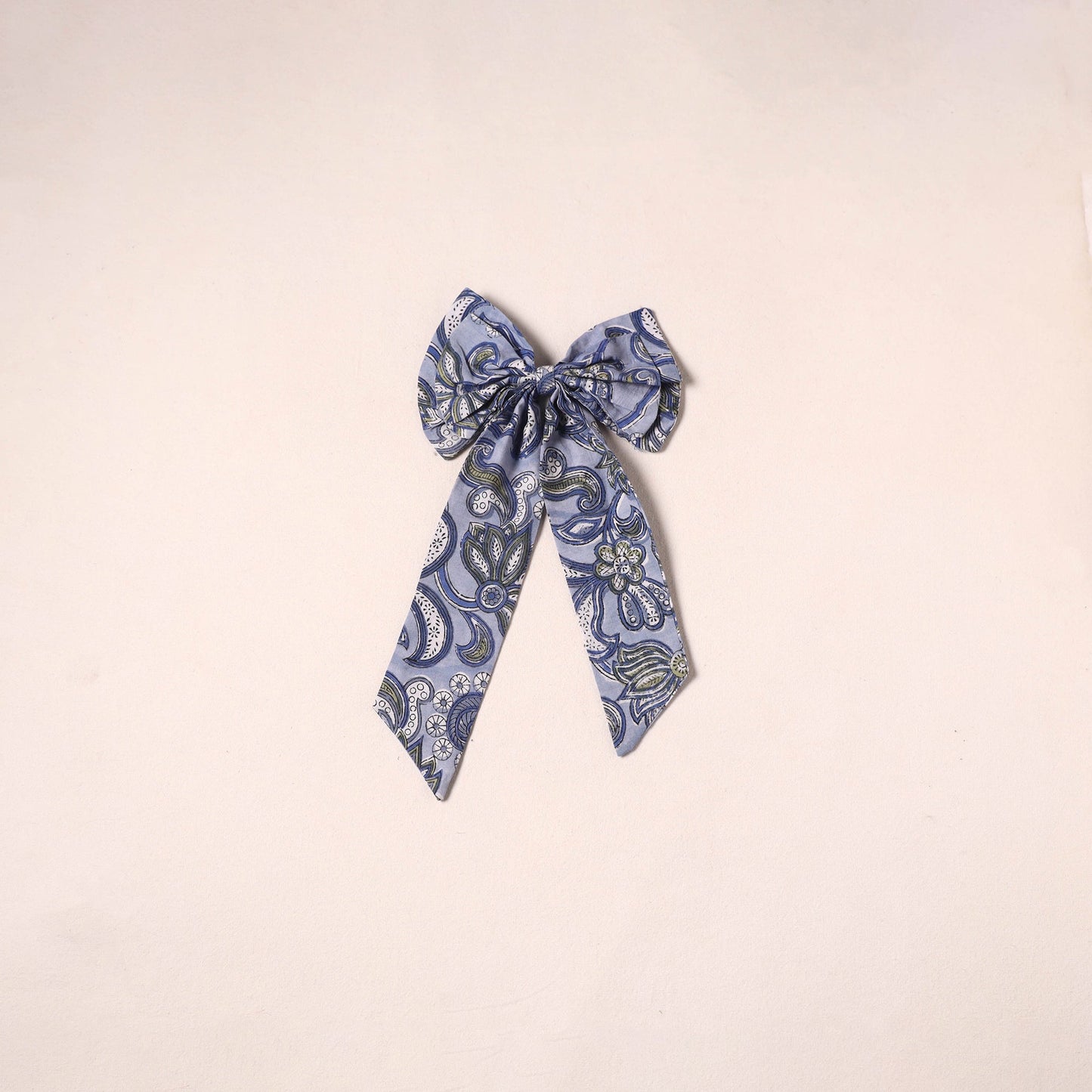 Handmade women’s bow hair clip 28 - handcrafted