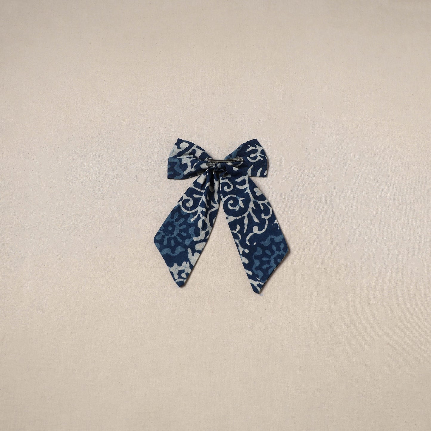 Handmade women’s bow hair clip 62 - handcrafted