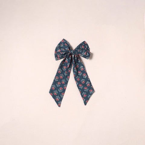 Handmade women’s bow hair clip 66 - handcrafted