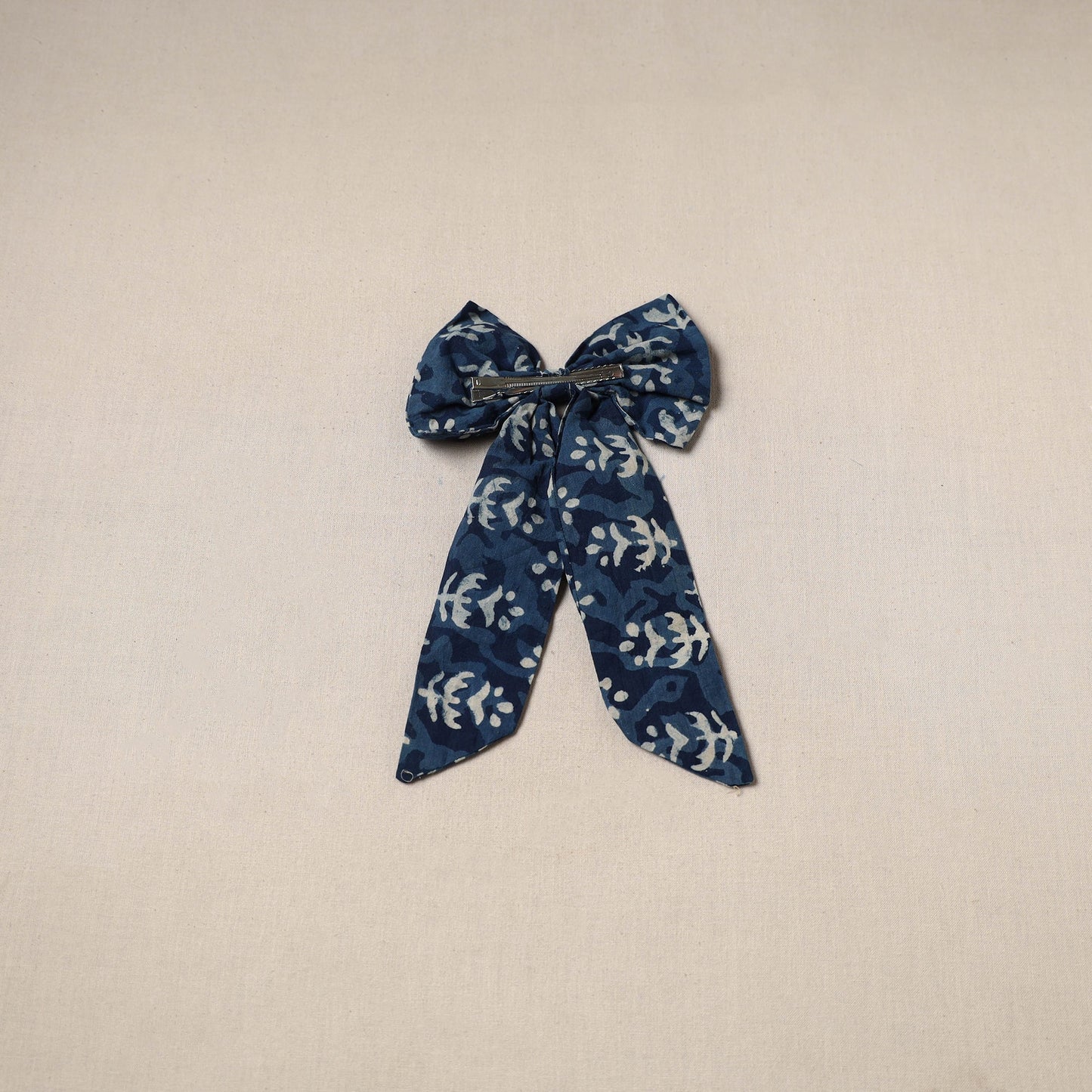 Handmade women’s bow hair clip 70 - handcrafted