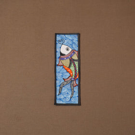 Handpainted madhubani painting by hira devi (11 x 3 in) 57