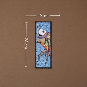 Handpainted madhubani painting by hira devi (11 x 3 in) 57