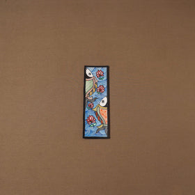 Handpainted madhubani painting by hira devi (11 x 3 in) 86