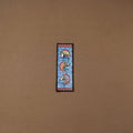 Handpainted madhubani painting by hira devi (11 x 3 in) 87