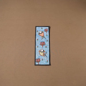 Handpainted madhubani painting by hira devi (15 x 5 in) 121