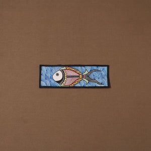 Handpainted madhubani painting by hira devi (3 x 11 in) 58