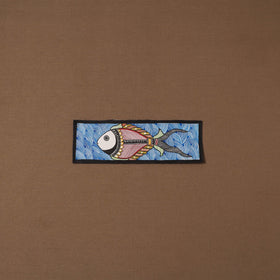 Handpainted madhubani painting by hira devi (3 x 11 in) 58