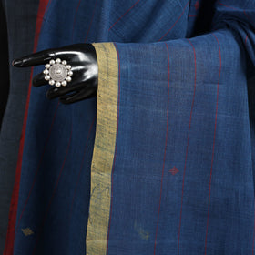 Peach - handspun handloom buti natural dyed cotton