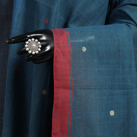 Peach - handspun handloom buti natural dyed cotton