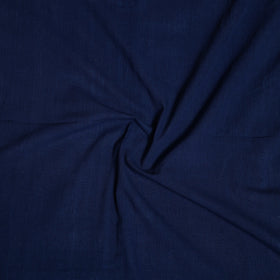  Blue Handwoven Kala Cotton 3pc Kutch Bhujodi Dress Material