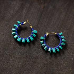  Nitya Hania Handmade Thread & Stone Work Earrings 12 Online at iTokri.com