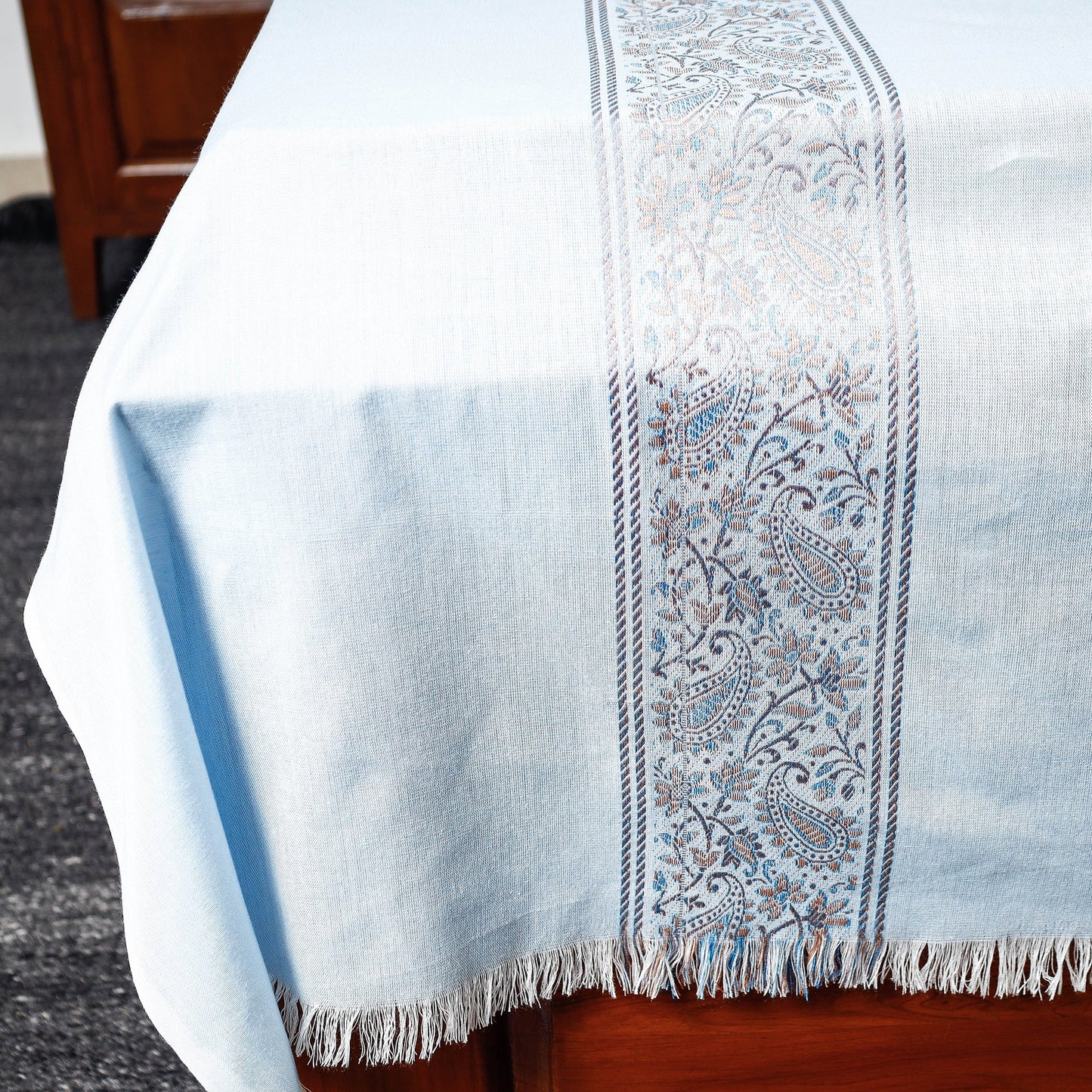  Himroo Handloom Mercerized Cotton Double Bed Cover Online at iTokri.com