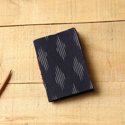  Ikat Fabric Cover Handmade Paper Notebook 
