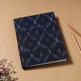 Buy Ikat Fabric Cover Handmade Paper Notebook Online at iTokri.com