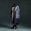 Ikat handloom cotton sambalpuri dupatta 07 - handcrafted