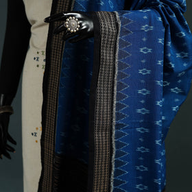 Ikat handloom cotton sambalpuri dupatta 09 - handcrafted