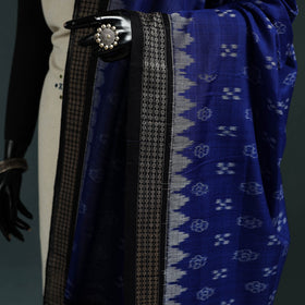 Ikat handloom cotton sambalpuri dupatta 11 - handcrafted