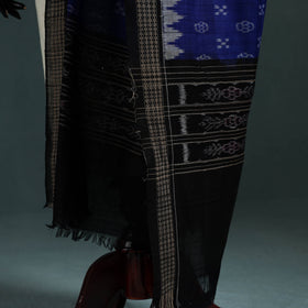 Ikat handloom cotton sambalpuri dupatta 11 - handcrafted