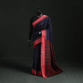 Ikat handloom cotton sambalpuri saree 28 - handcrafted