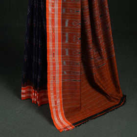Ikat handloom cotton sambalpuri saree 57 - handcrafted