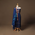 Ilkal kasuti embroidery cotton 3pc unstitched dress