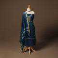 Ilkal kasuti embroidery cotton 3pc unstitched dress