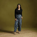 Blue - indigo bagru natural dyed cotton salwar 08