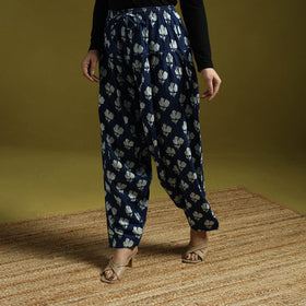 Blue - indigo bagru natural dyed cotton salwar 10