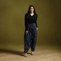 Blue - indigo bagru natural dyed cotton salwar 11