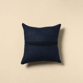 Indigo bagru cushion cover 02 - handcrafted