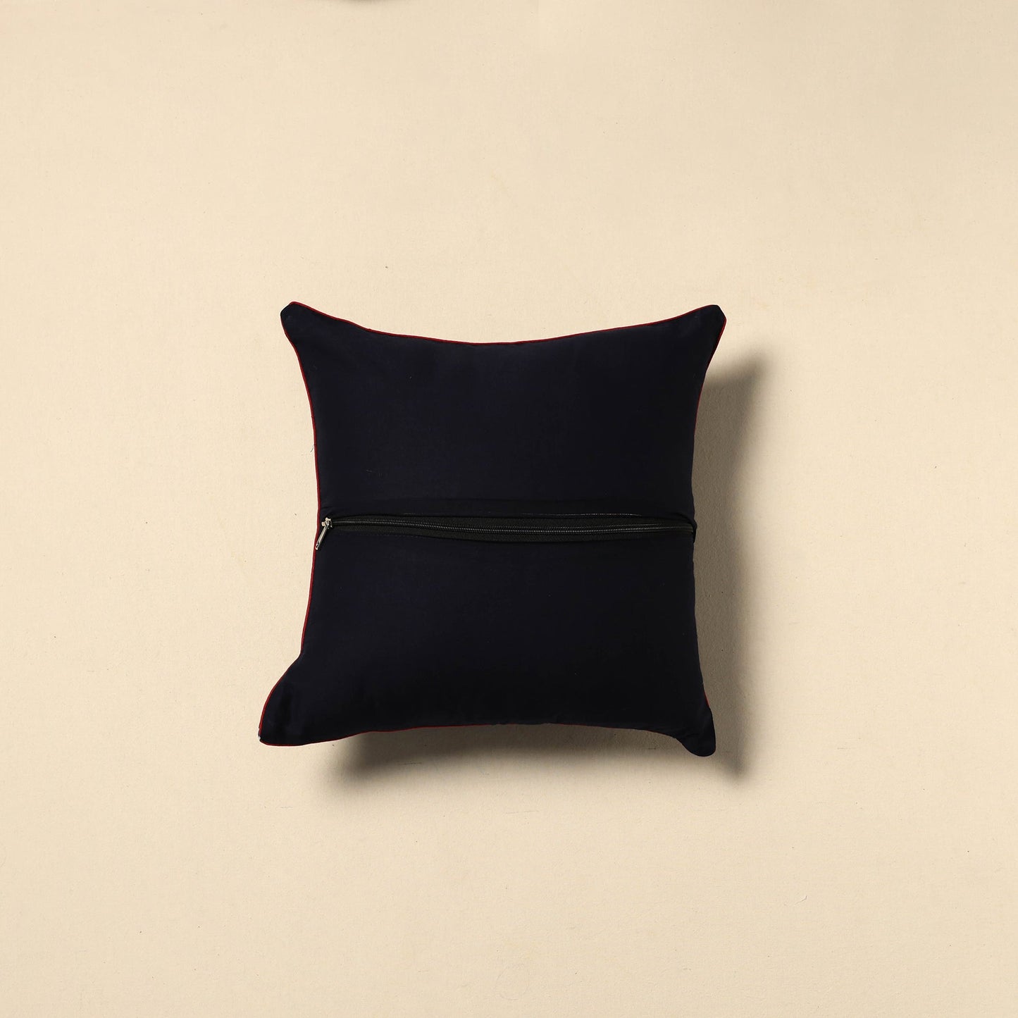 Indigo bagru cushion cover 05 - handcrafted