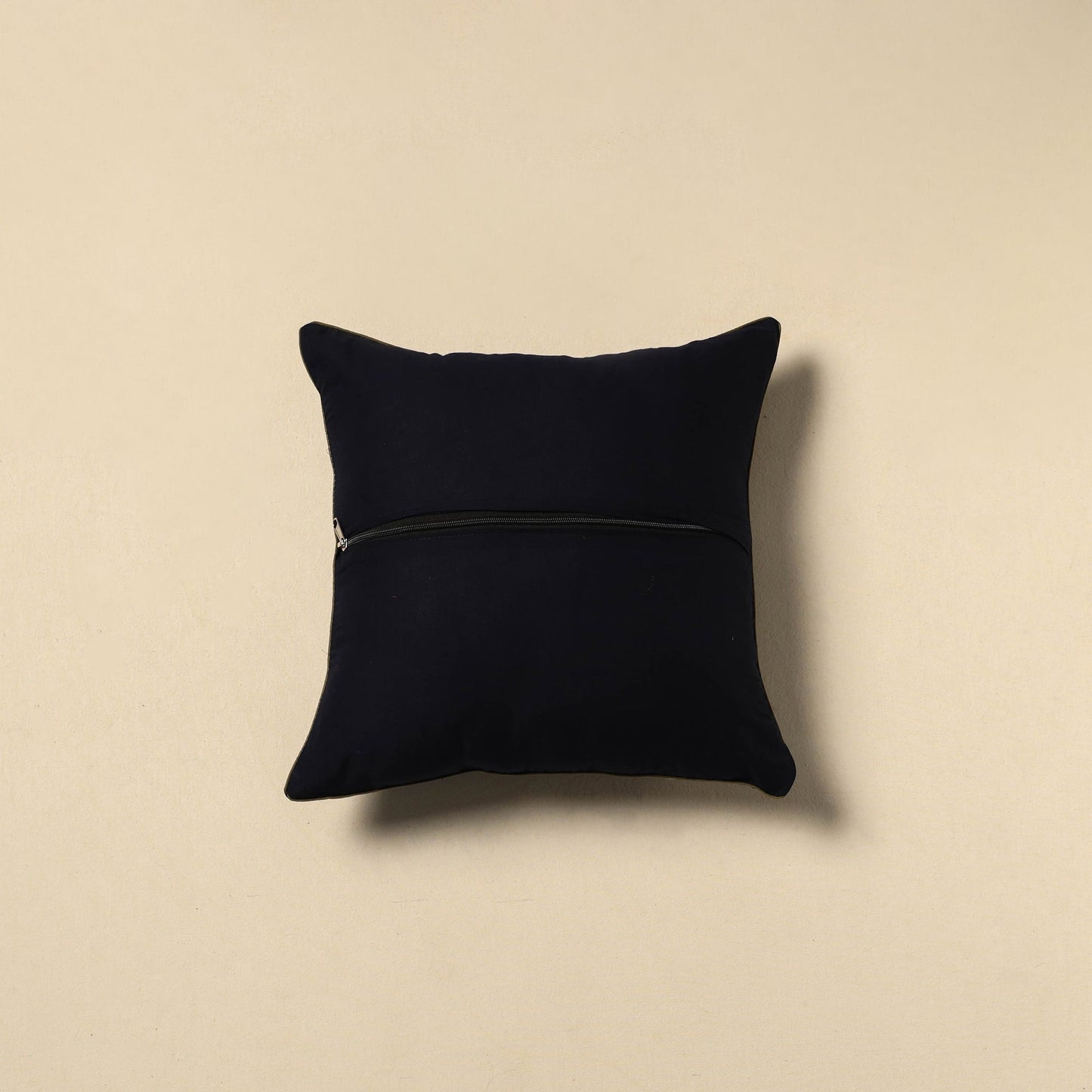 Indigo bagru cushion cover 07 - handcrafted
