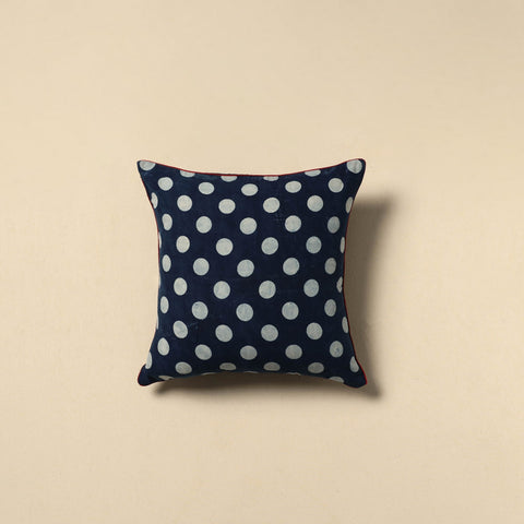Indigo bagru cushion cover 09 - handcrafted