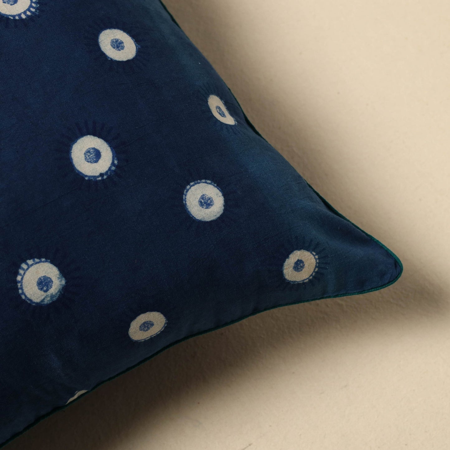 Indigo bagru cushion cover 13 - handcrafted