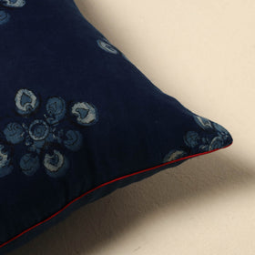 Indigo bagru cushion cover 16 - handcrafted
