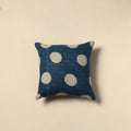 Indigo bagru cushion cover 19 - handcrafted