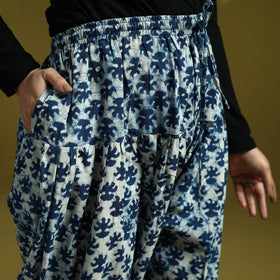 Blue - indigo bagru natural dyed cotton salwar 09