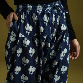 Blue - indigo bagru natural dyed cotton salwar 10