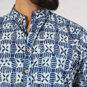 Block Printed Men Kurta
