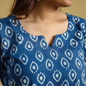 block printed kurta