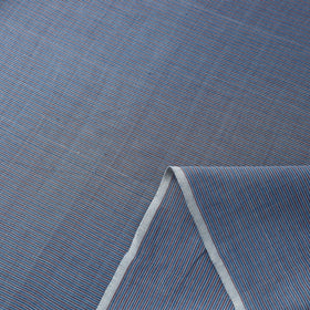  Indigo Organic Cotton Madder Stripe Handloom Fabric