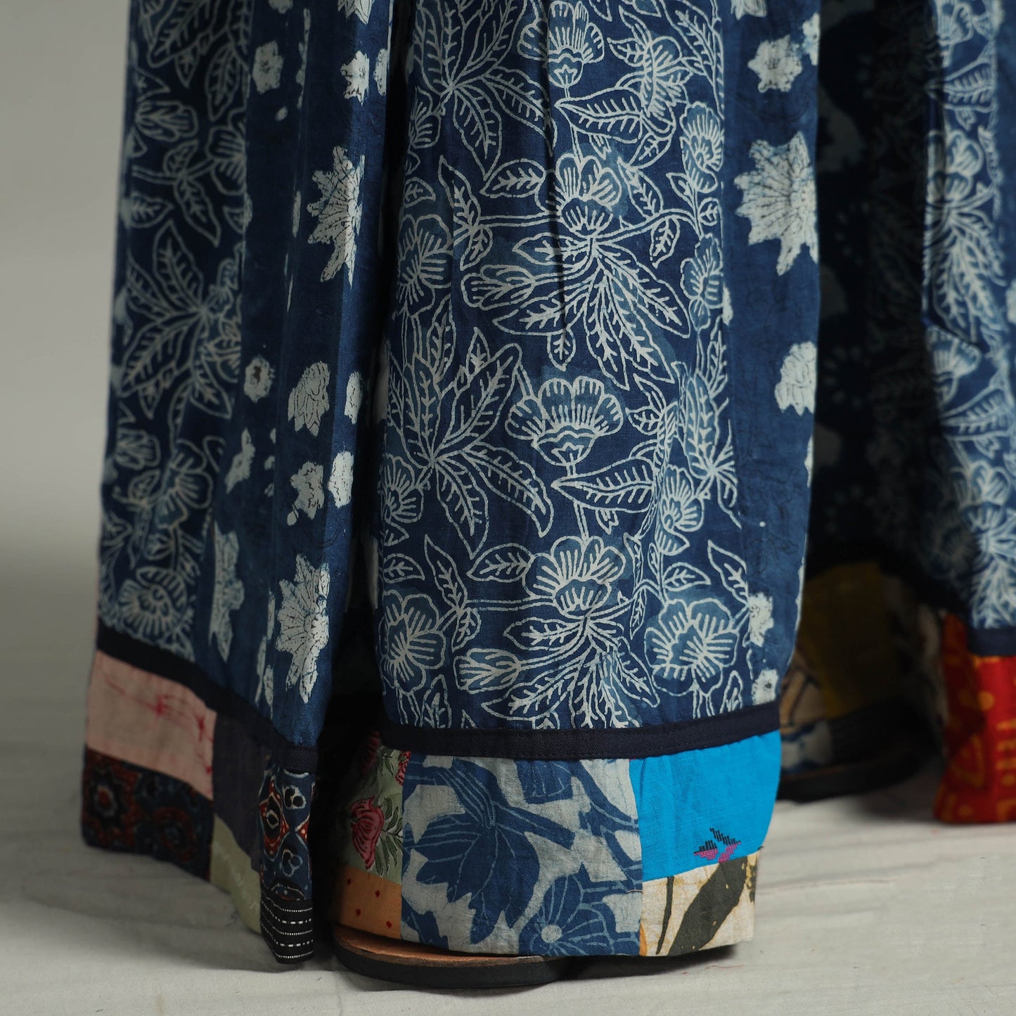 Patchwork Long Skirt