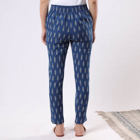 iTokri Casuals - Pochampally Ikat Cotton Tapered Casual Pant for Women Online at iTokri.com