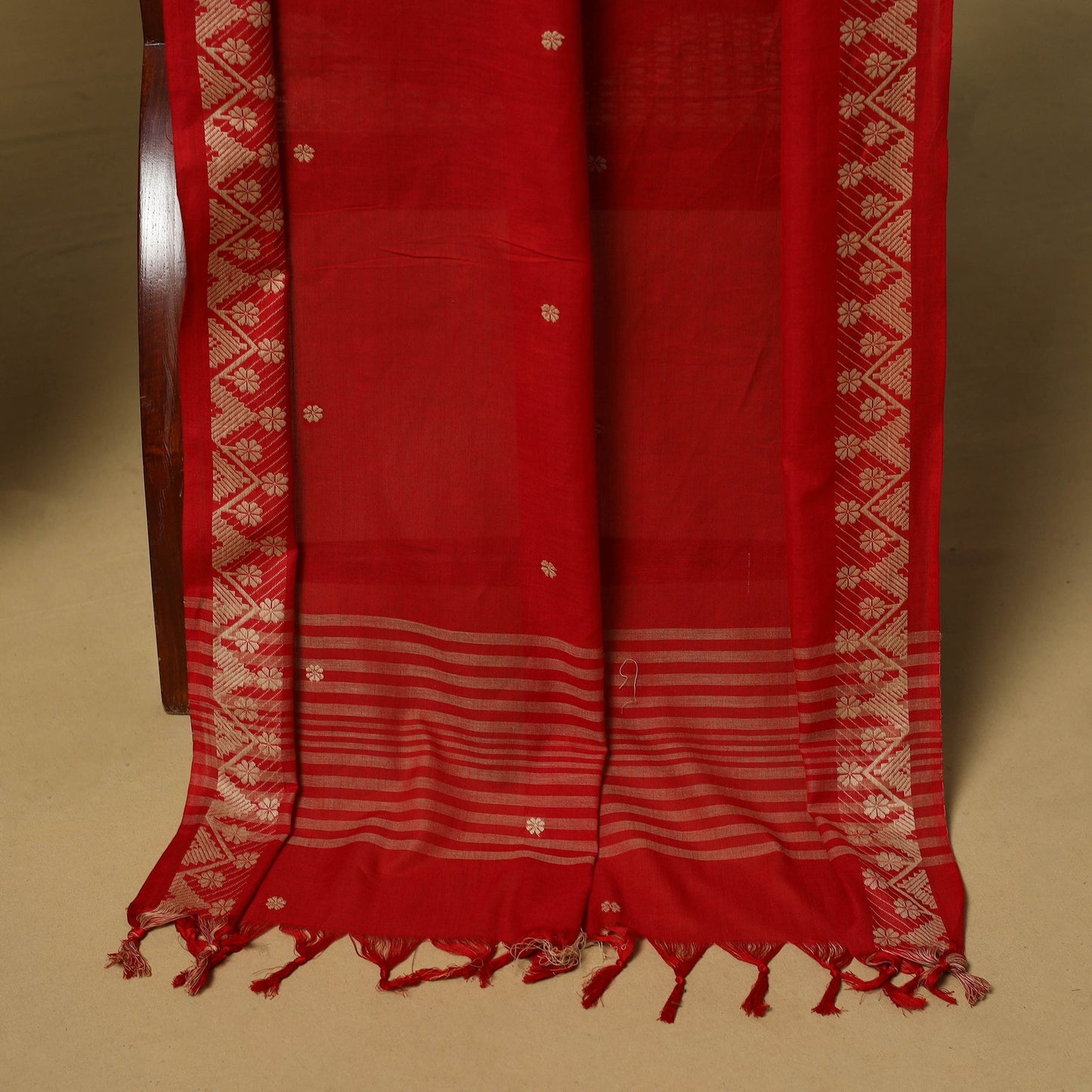 Jacquard cotton 2pc unstitched dress material