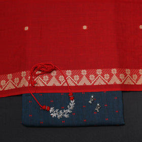 Jacquard cotton 2pc unstitched dress material