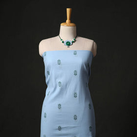 Jacquard cotton 2pc unstitched dress material