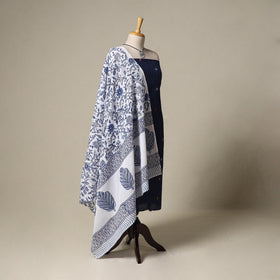 Jacquard cotton 2pc unstitched dress material