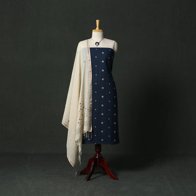 Jacquard cotton 2pc unstitched dress material