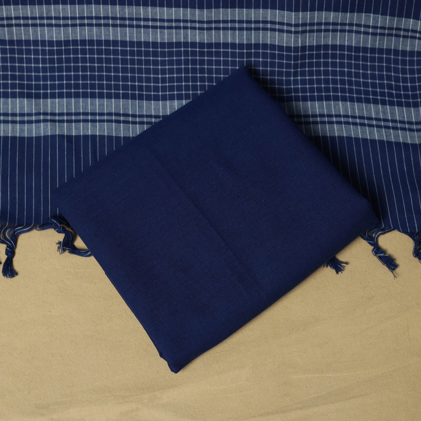 Jacquard cotton 3pc unstitched dress material 113